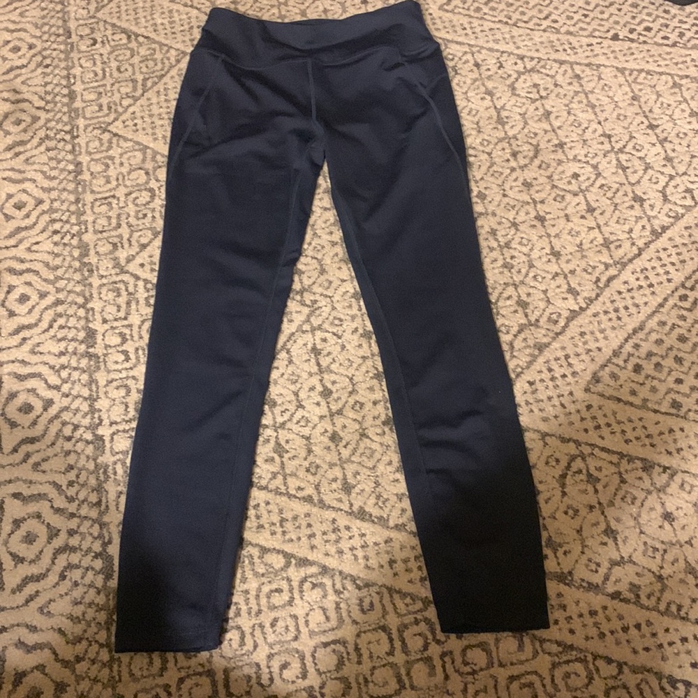 NWT Sweaty Betty All Day Full Length Leggings Navy Blue sz S